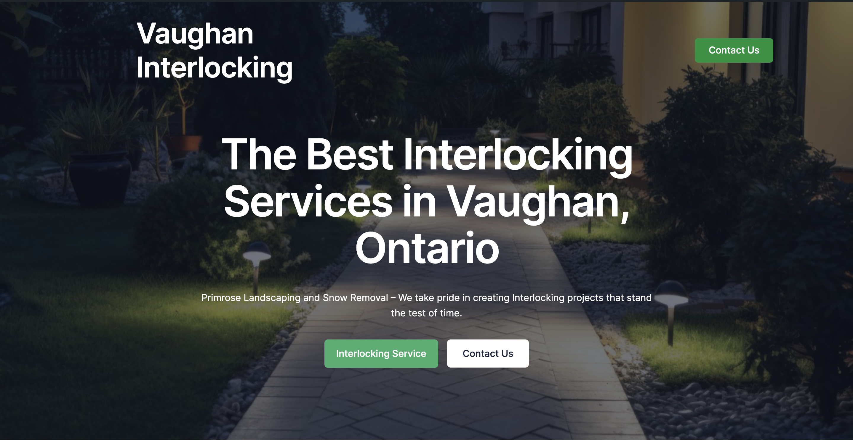 Vaughan Interlocking