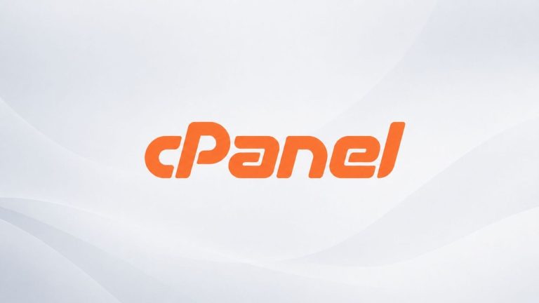 cPanel logo grey background