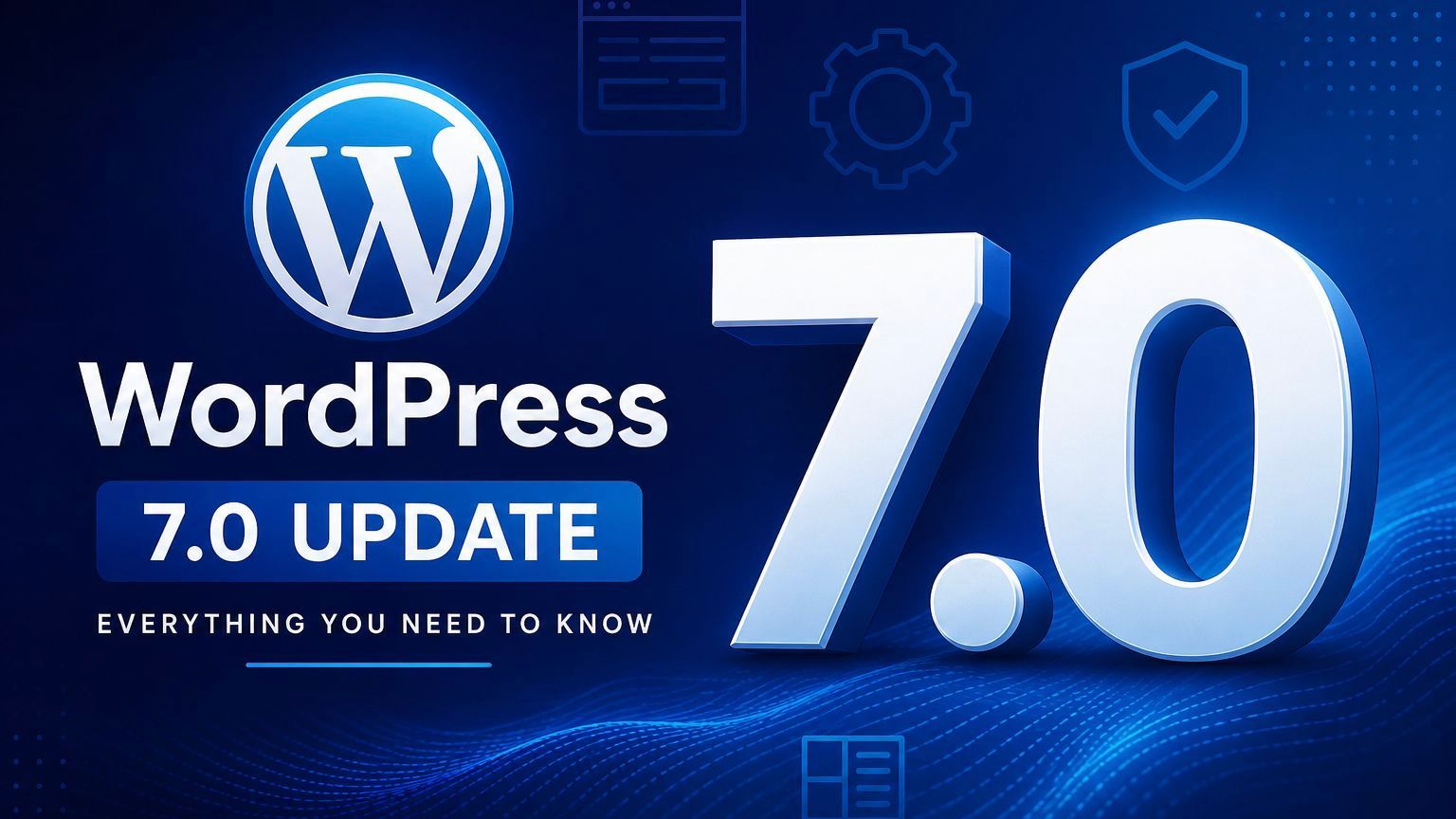 WordPress 7.0 update